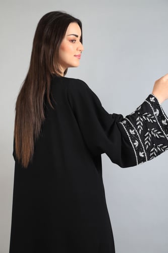 عبايه كريب امريكي شك على الكم