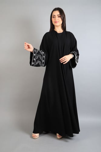 عبايه كريب امريكي شك على الكم