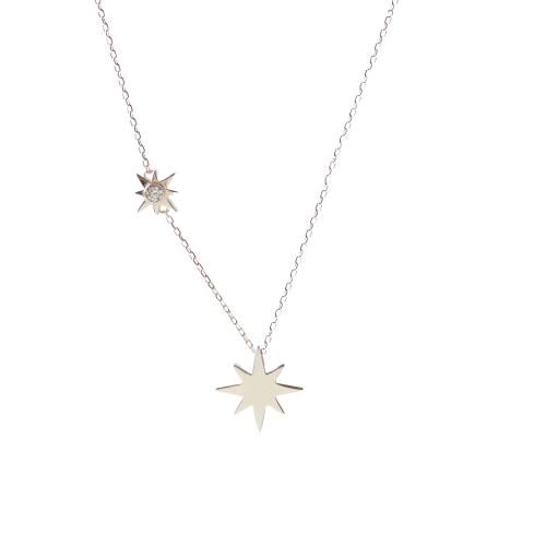 Star Necklace silver