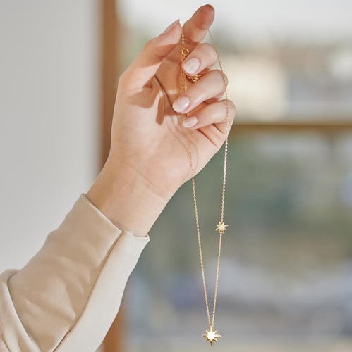 Star Necklace gold