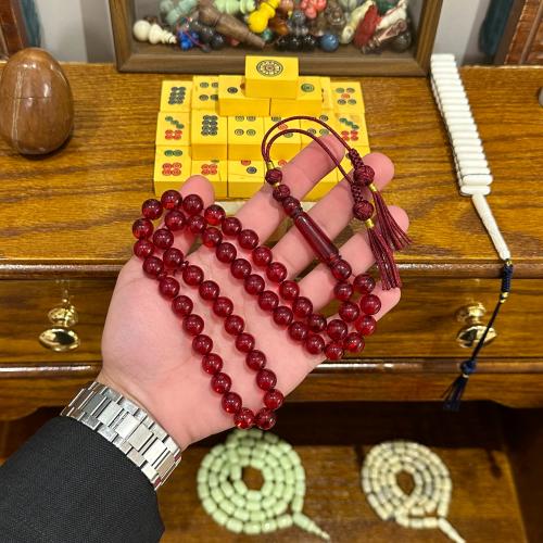 بكلايت احمر شفاف كركوشة تفصيل