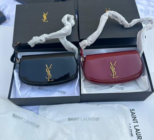 شنطة سان لوران جلد فاخر بتصميم عصري