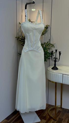 فستان جورجيت كورسيه دانتيل