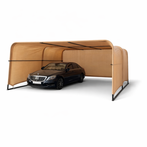 مظلة سيارة مزدوجة - مقاس 6متر*350سم*550سم