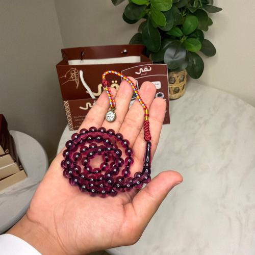 سبحة بكلايت نواعم 8 مل كركوشة الساعة
