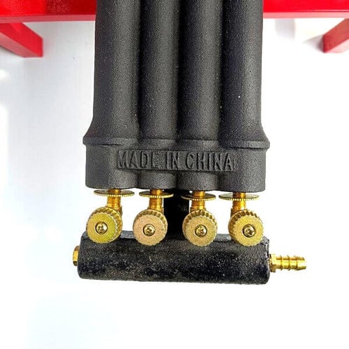 مركب غاز مربع كبير حديد زهر ( 4 مفتاح )