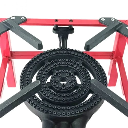 مركب غاز مربع كبير حديد زهر ( 3 مفتاح )