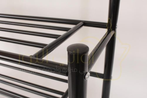 علاقة ملابس مع جزامة 3 رفوف