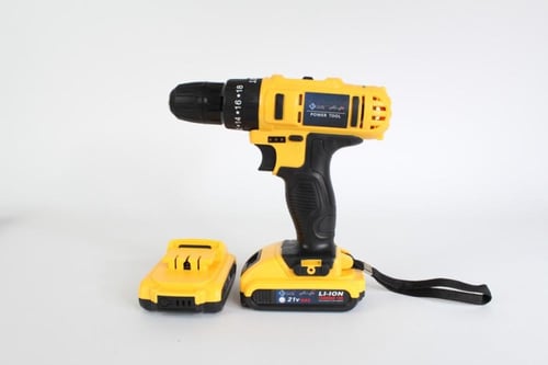 دريل لاسلكي بطاريتين 21V هاي ماكس