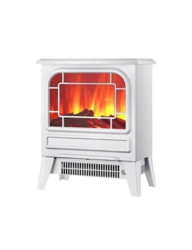 دفاية ديكور على شكل دولاب جي في سي برو ابيض