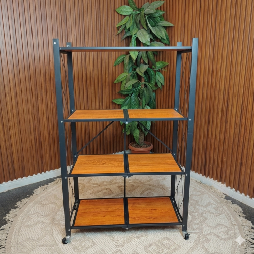 Adjustable shelves, 4 levels