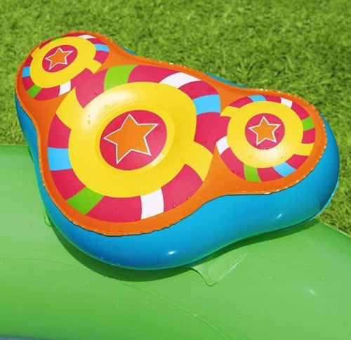 مسبح اطفال مع العاب قابل للنفخ - مقاس 2.95-1.90-1....