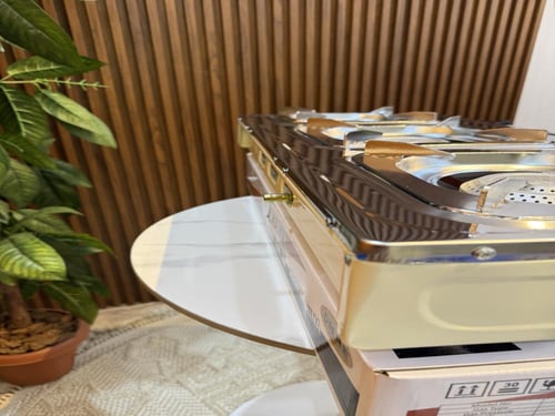 موقد غاز استيل 3 عين أوتوماتيك OKAE