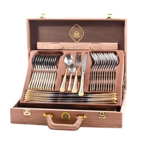 شنطة ملاعق وسكاكين 72 قطعة 12 شخص