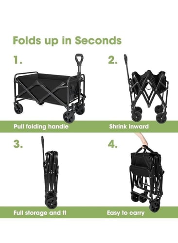 عربة رحلات قابلة للطي مقاسات متعددة