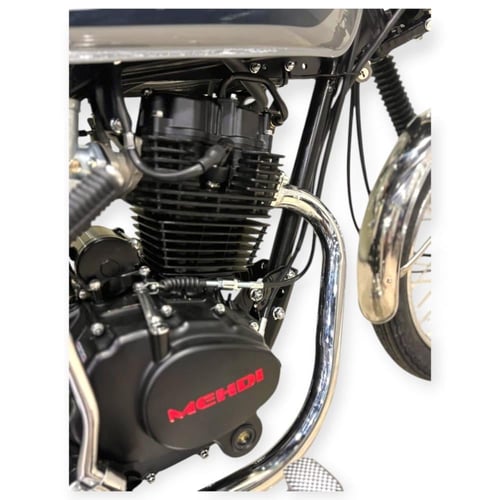 دراجة دباب مهدي إطرام سبورت رمادي 200cc motorcycle