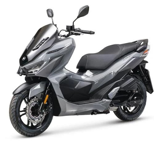 Sym 200Cc motorcycle gray color