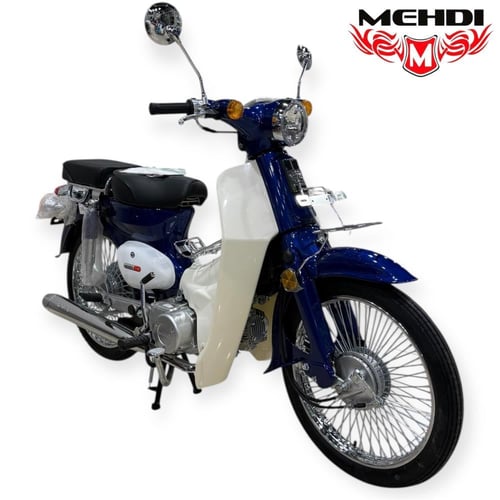 دراجة دباب شبيه هوندا كلاسيك لون بيبسي 110Cc motor...