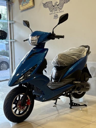 دراجة دباب مهدي ار سكس اللون اورق 150CC- R6 motorc...