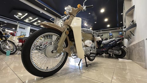 دراجة دباب مهدي شبيه هوندا كلاسيك لون بيج 110Cc mo...