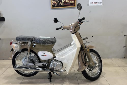 دراجة دباب مهدي شبيه هوندا كلاسيك لون بيج 110Cc mo...