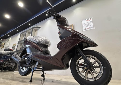 دراجة دباب مهدي ار سكس اللون عنابي 150CC- R6 motor...