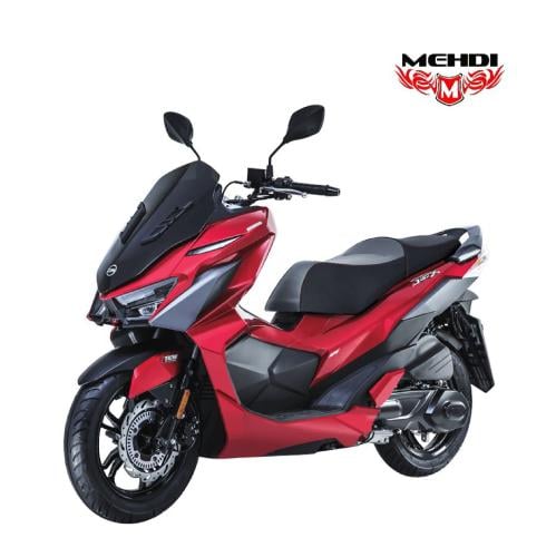 دراجة دباب Sym 200Cc لون احمر motorcycle