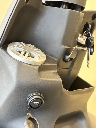 دراجة دباب مهدي ار سكس اللون رمادي 150CC- R6 motor...