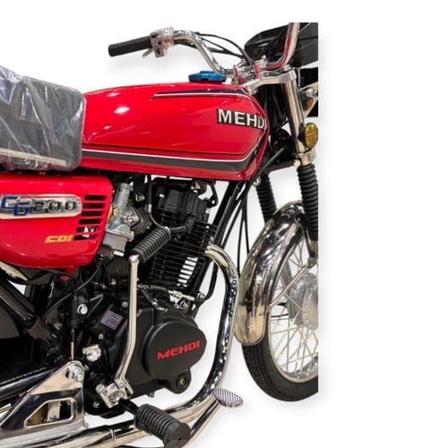 دراجة دباب مهدي اطرام سبورت احمر 200Cc motorcycle