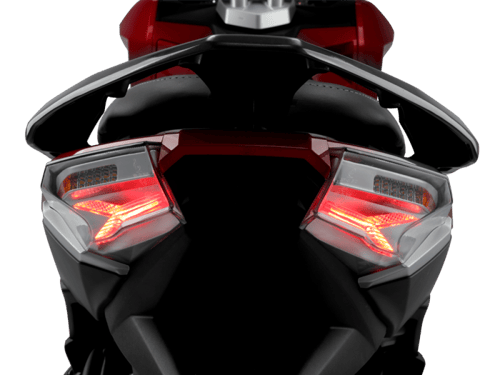 دراجة دباب Sym 200Cc لون احمر motorcycle