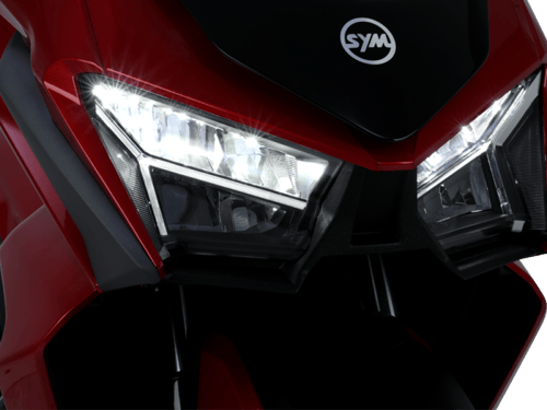 دراجة دباب Sym 200Cc لون احمر motorcycle