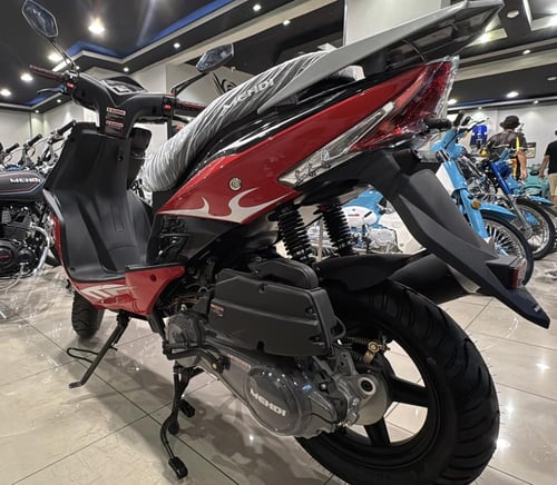 دراجة دباب مهدي R8B 150CC لون احمر motorcycle