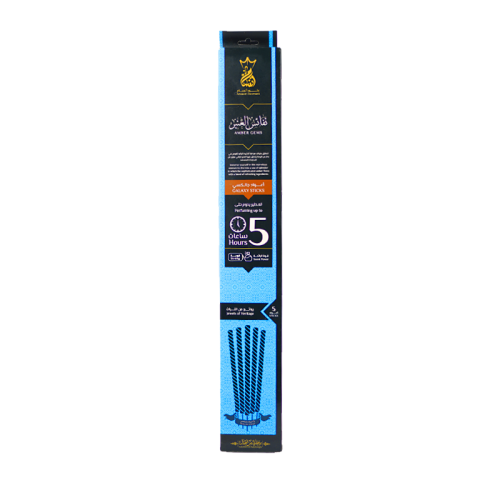 Luxury Incense Sticks – 5 Hours Burning (Amber Gem...