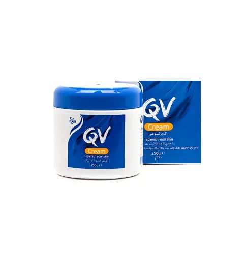 كريم مرطب للبشرة الجافة والحساسة من كيو في - 250 ج...