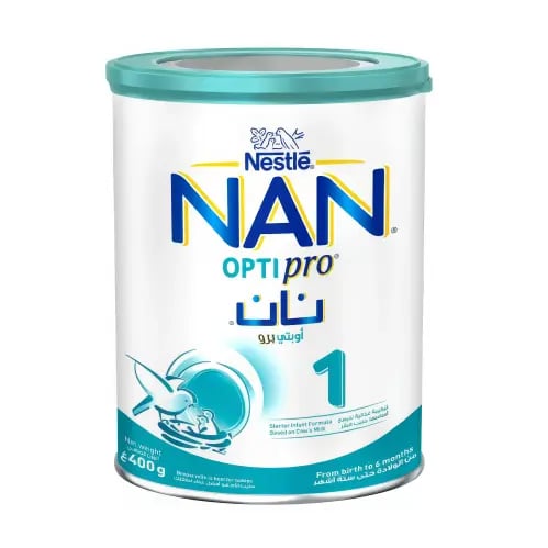 نان أوبتي برو حليب أطفال للرضع رقم 1 حجم 400 جرام