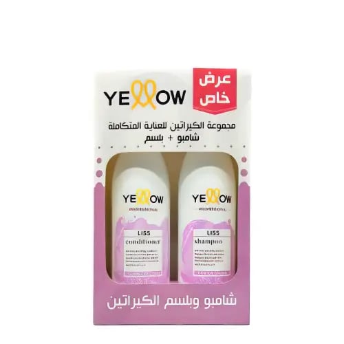 إل صالون عرض شامبو وبلسم الكيراتين للعناية المتكام...