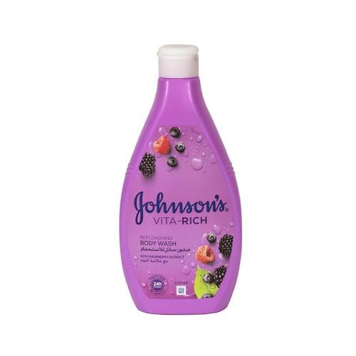جونسون جل استحمام بالتوت - 400 مل