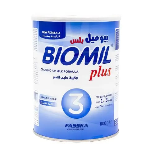 بيوميل بلس 3 حليب أطفال لمرحلة النمو 800 جرام