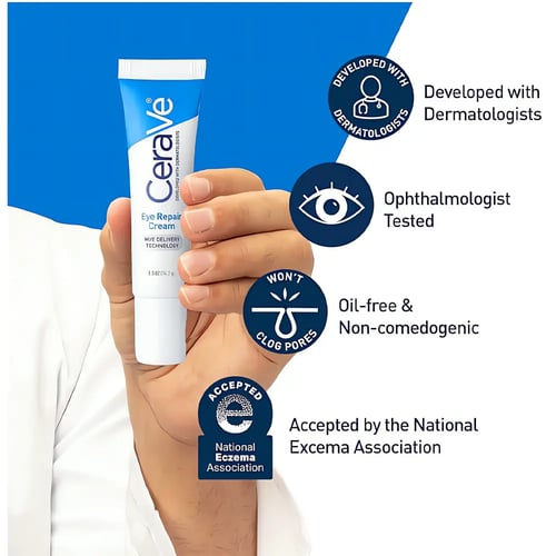 كريم محيط العين لعلاج الهالات السوداء والانتفاخات...