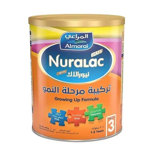 نيورالاك رقم 3 حليب نمو متكامل للأطفال من عمر سنة...