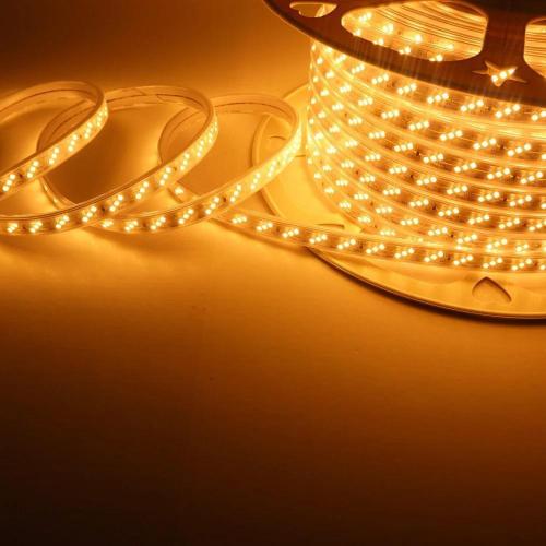 لفة شريط ليد داخلي 50 متر 12 ملي 3 خطوط - إضاءة قو...