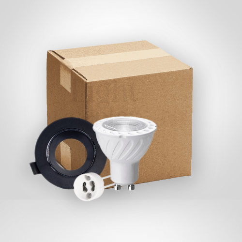 مجموعه توهج دائري أسود - جيوتن 50 حبة 7سم 7 w