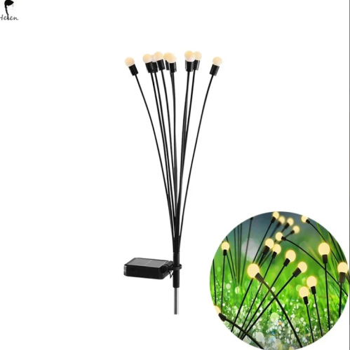 Solar-powered decorative lamps