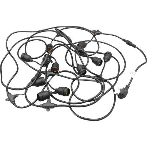 عقد لمبات هولدر E27 بدون لمبات -100 متر 100 لمبة