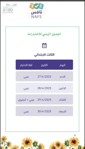 ملف نافس شامل لجميع المواد