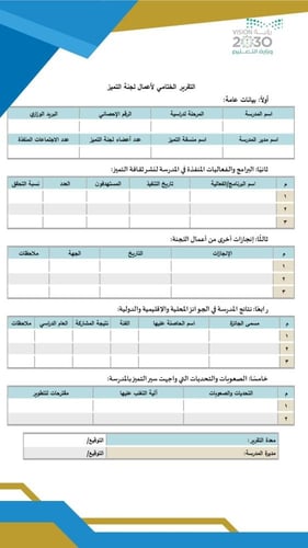 ملف لجنة التميز