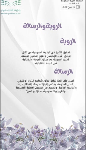 توثيق شواهد الاداء المدير