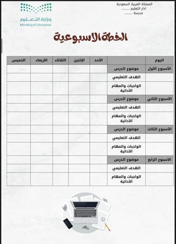 ملف شواهد الاداء للمعلم