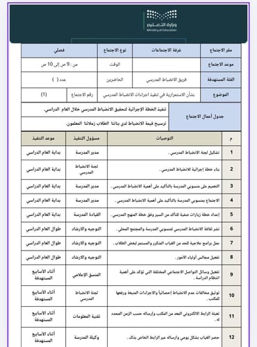 سجل الانضباط بالهوية البصرية