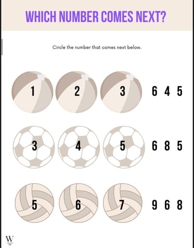 كتاب التمارين للأطفال الصغار